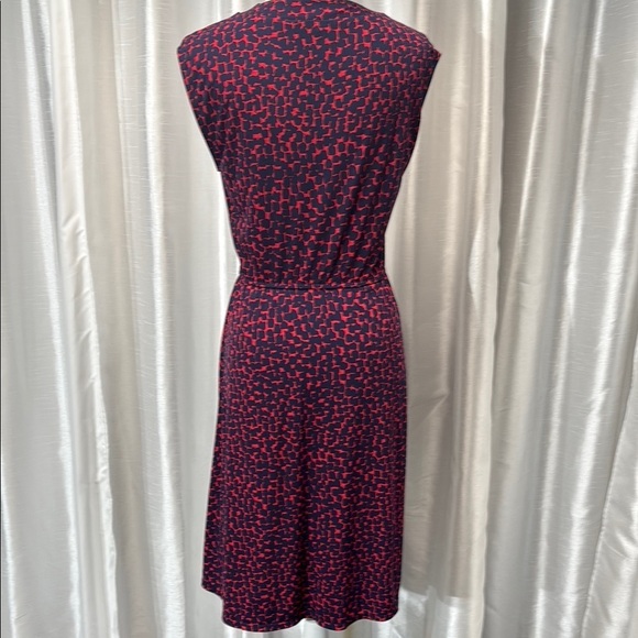 BCBGMaxAzria Red and Black Patterned Dress Size Small - Picture 6 of 9